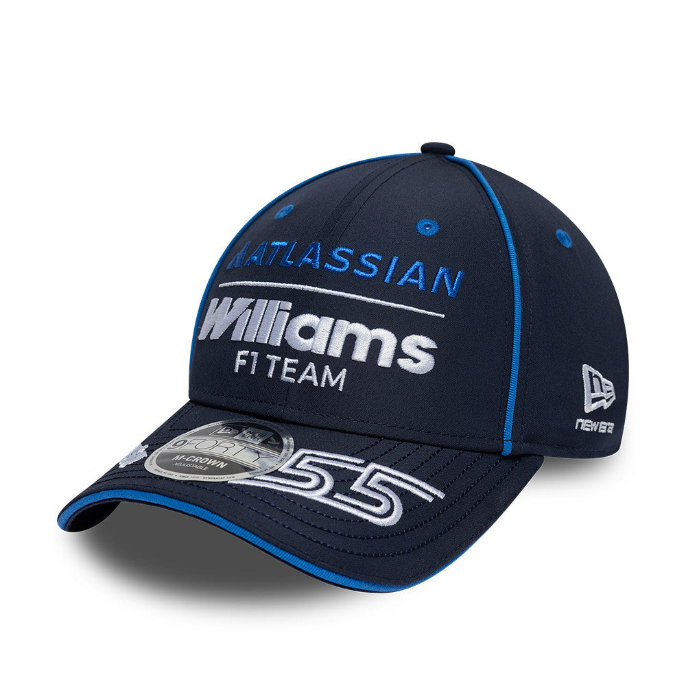 Williams F1 Team 2026 Carlos Sainz 9Forty Cap Adults - Navy