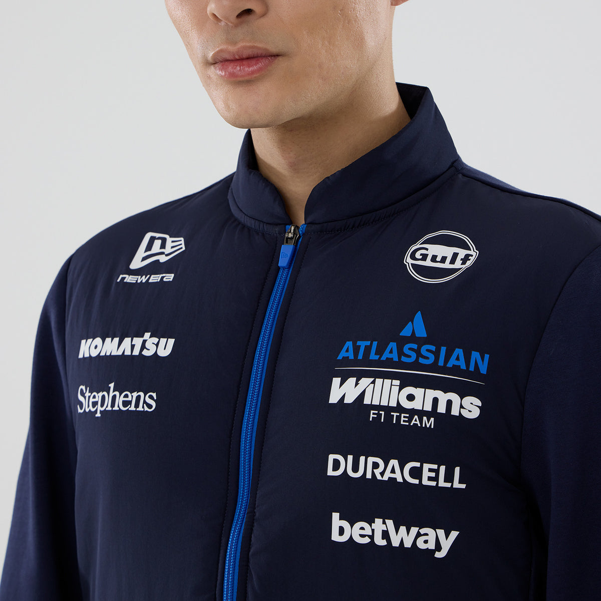 Williams Racing Team Jacket Williams F1 Team 2026 Hybrid Jacket Mens - Night Shift Navy | TheRaceWorks