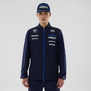 Williams F1 Team 2026 Hybrid Jacket Mens - Navy
