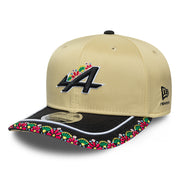 Alpine F1 Team 2026 Special Edition Latin America 9Seventy Cap Stretch Snap Adults - Gold/Black