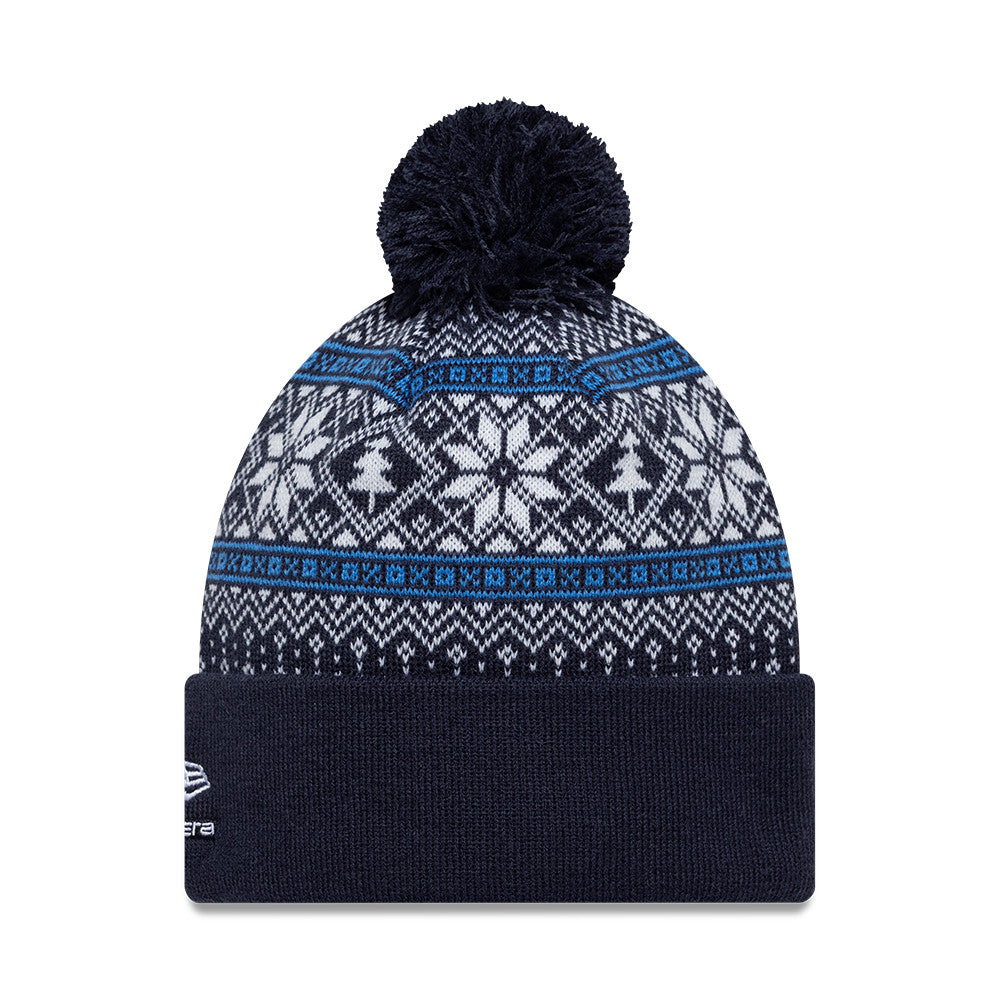 Williams F1 Christmas Bobble Knit Adults - Night Shift Navy