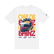 Williams F1 Madrid Carlos Sainz Regular Tee Adults - White