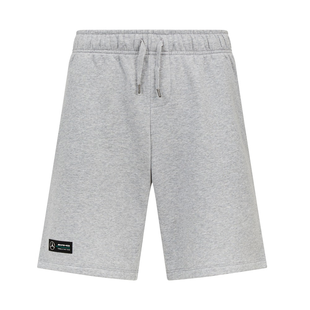Mercedes AMG Petronas Sweat Shorts Mens - Grey