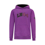 Mercedes AMG Petronas Lewis Hamilton Hoody Kids - Purple