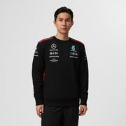 Mercedes AMG Petronas F1 2023 Team Crew Sweat Mens - Black