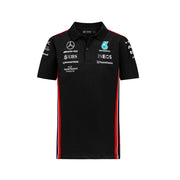 Mercedes AMG Petronas F1 2023 Team Polo Kids - Black