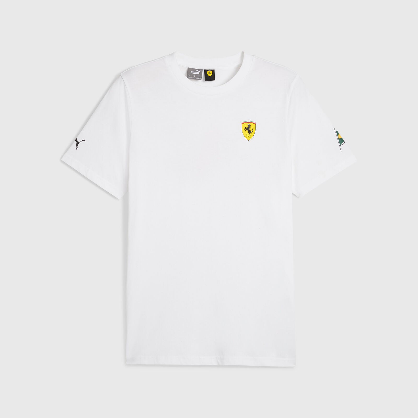 Scuderia Ferrari F1 Special Edition Brazil GP Tee - White