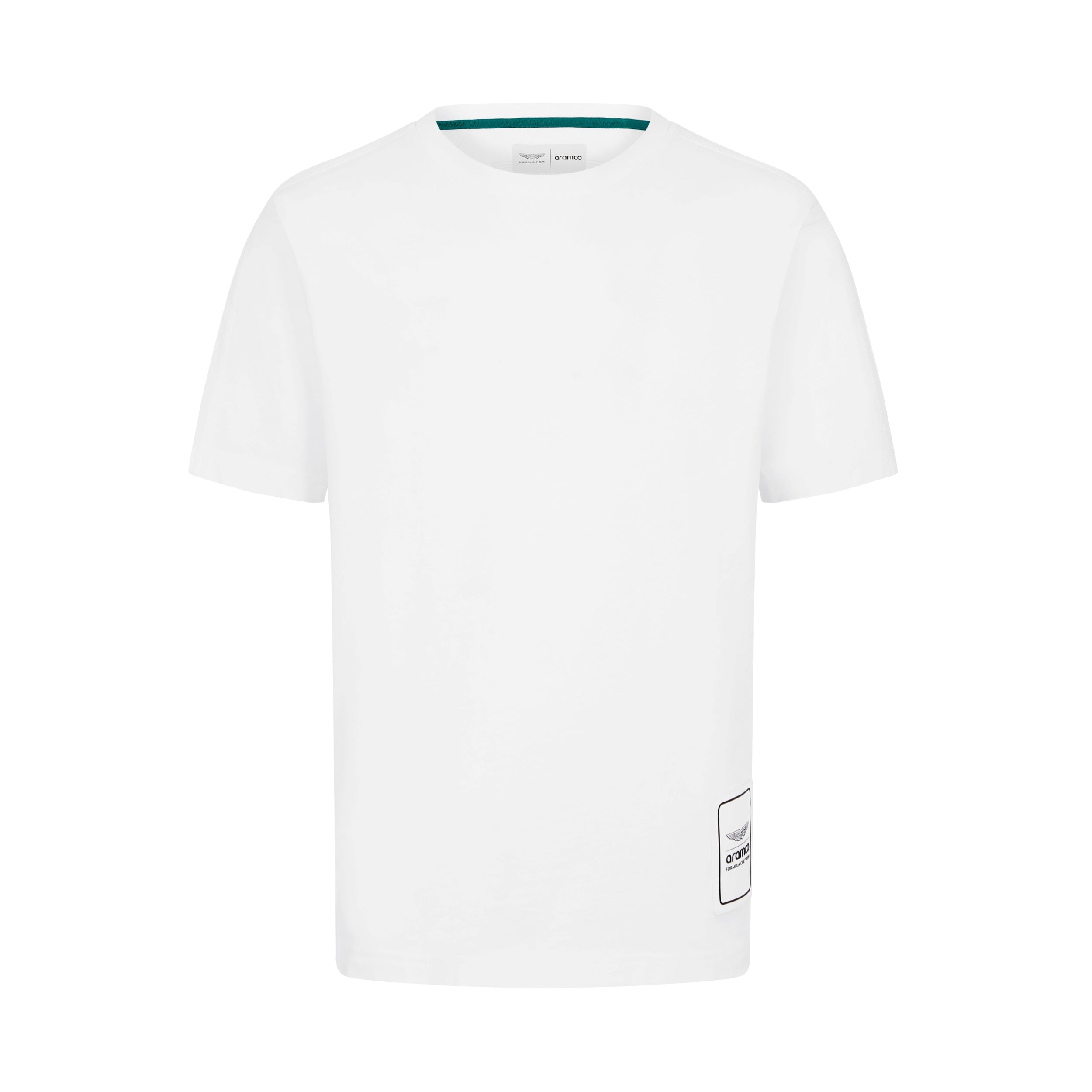 Aston Martin F1 Logo Tee Mens - White