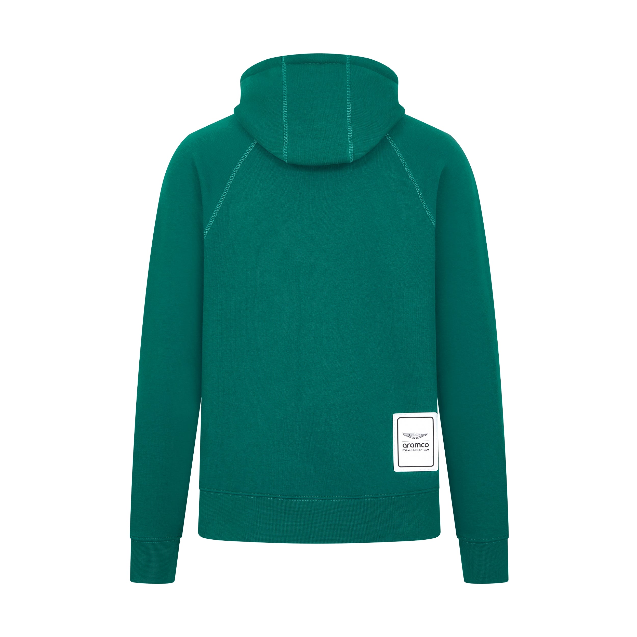 Aston Martin F1 Logo Hoodie Mens - Green