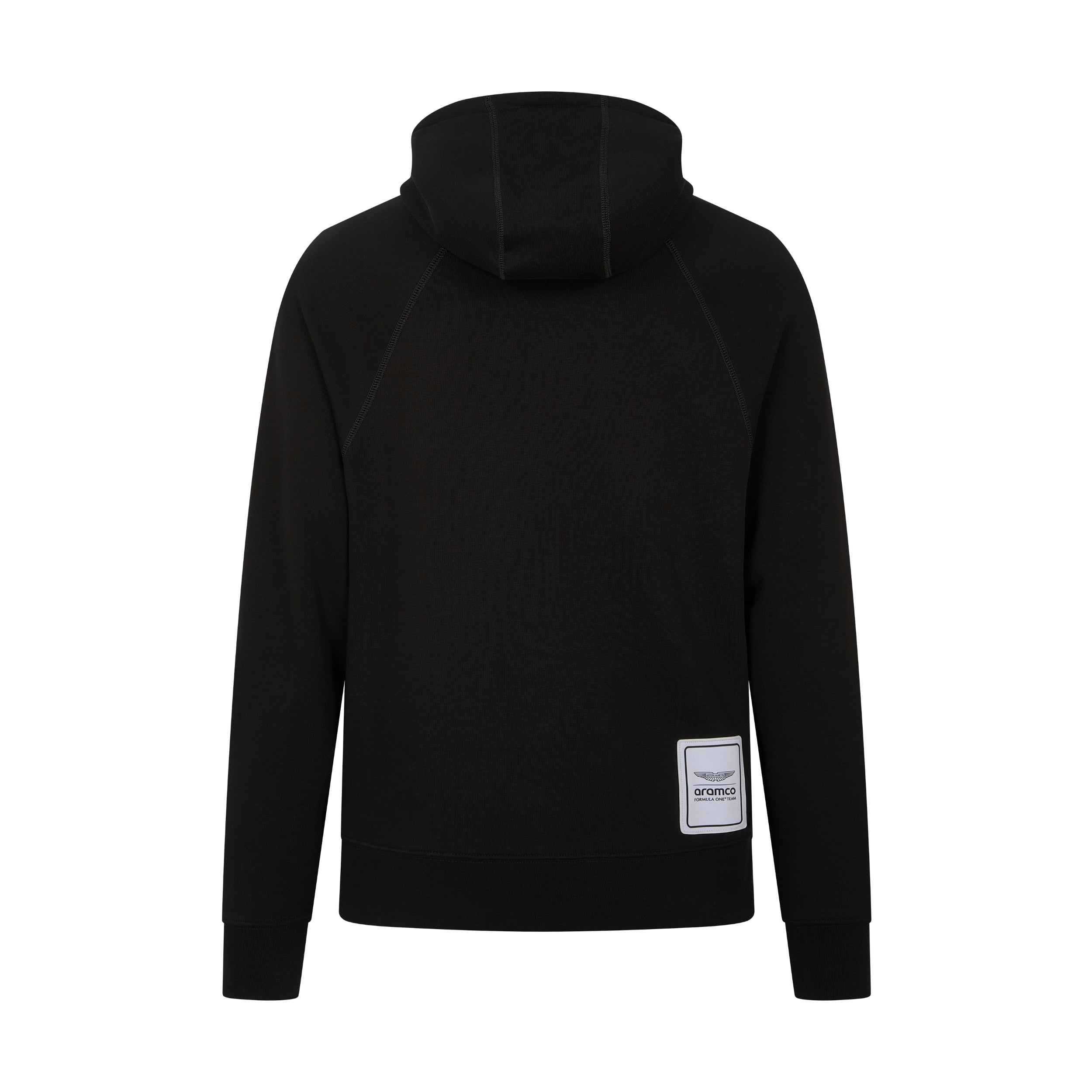 Aston Martin F1 Logo Hoodie Mens - Black