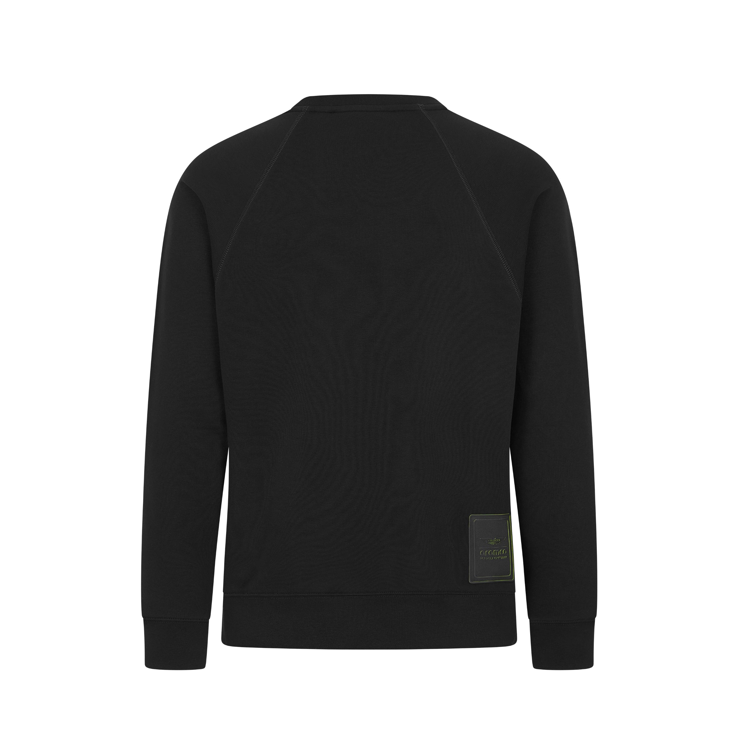 Aston Martin F1 Logo Stealth Crew Sweat Unisex - Black