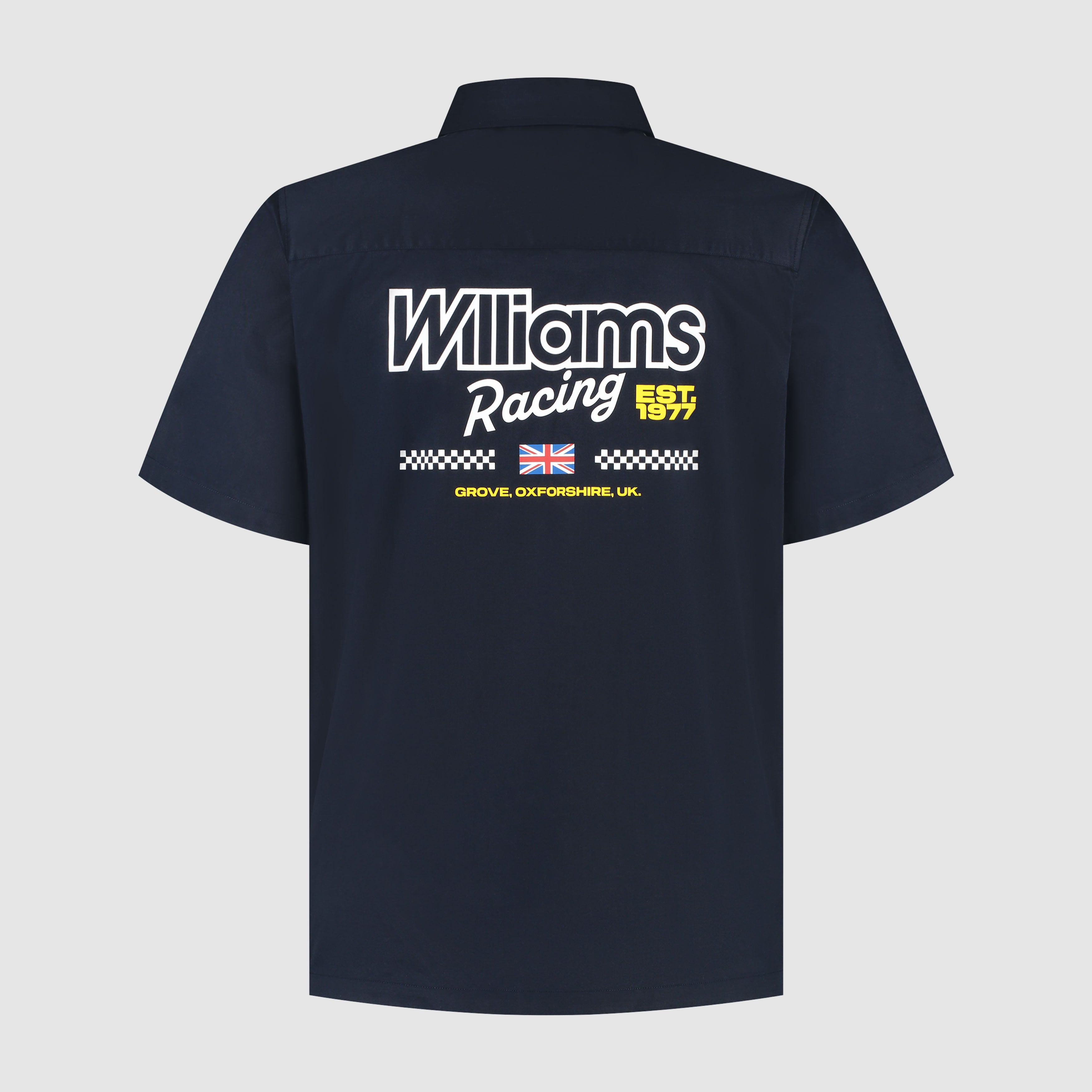 Williams Racing F1 Patches Special Edition Mechanic Shirt Mens - Night Sky