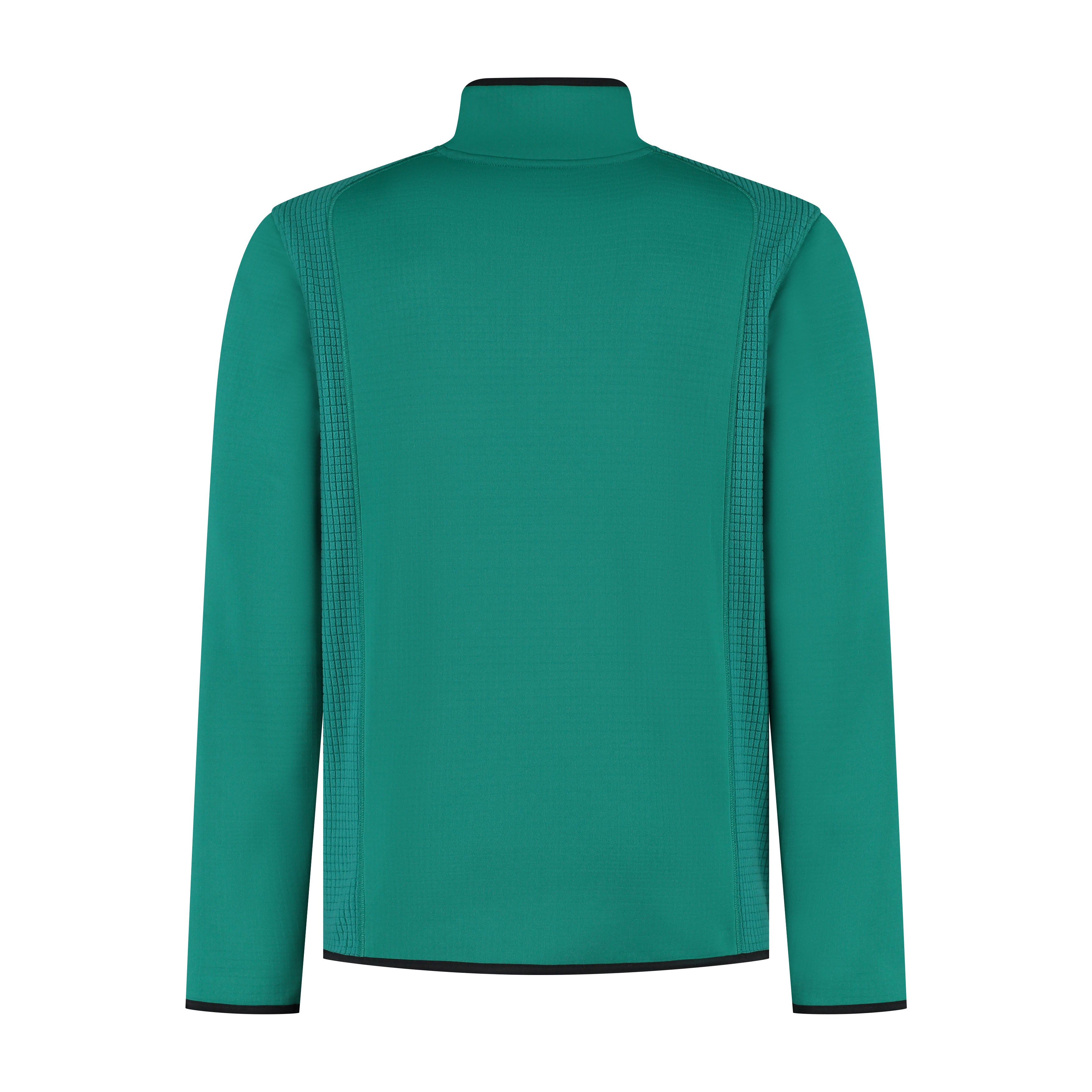 Aston Martin F1 Quarter Zip Sweat Mens - Green