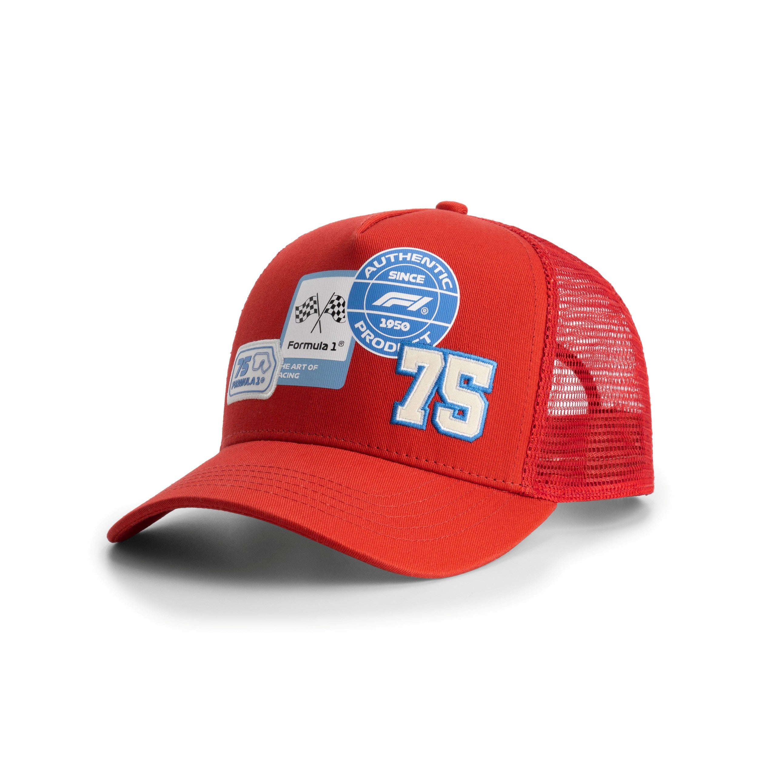 F1 Heritage Trucker Cap Adults - Heritage Red