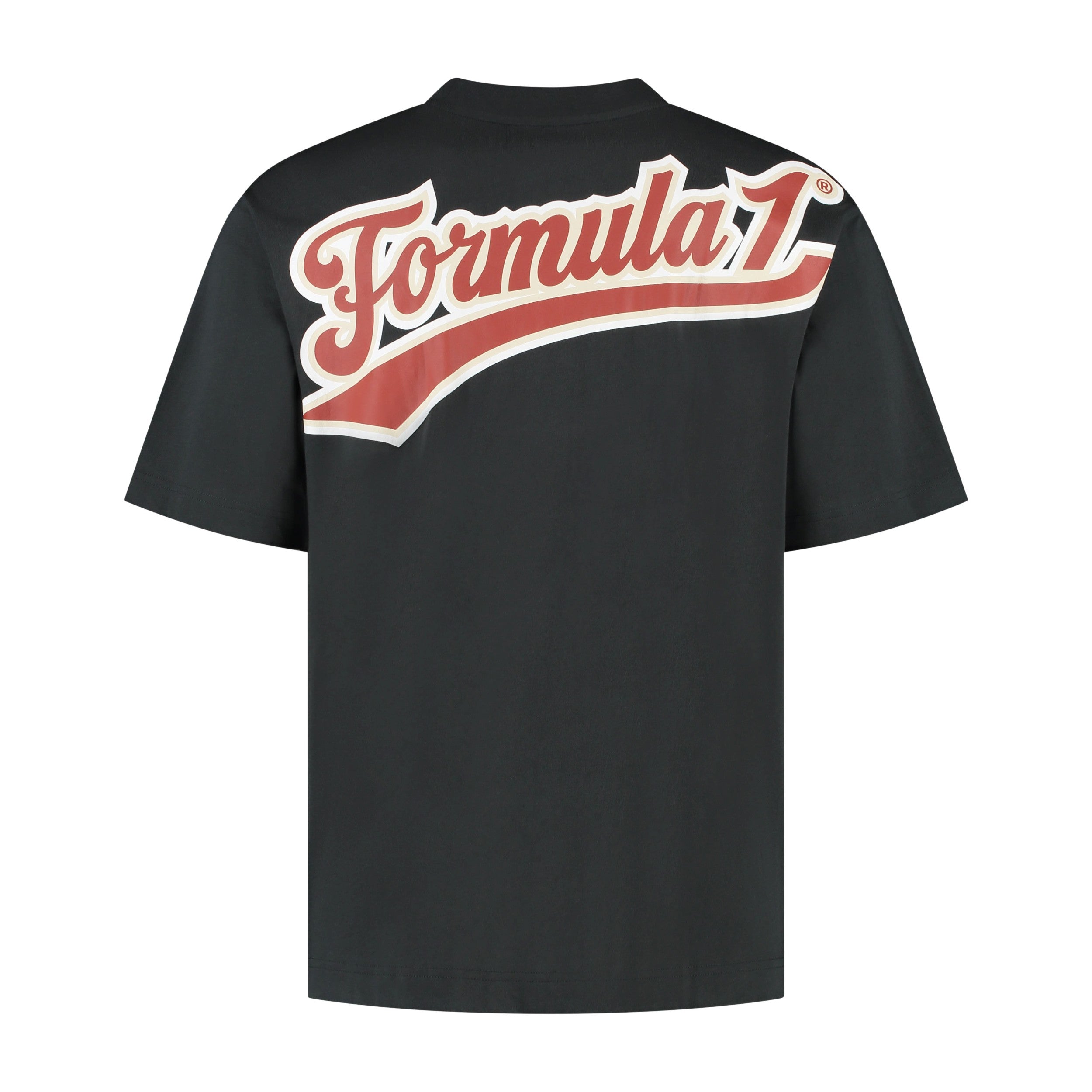 F1 Heritage Logo Tee Mens - Washed Black