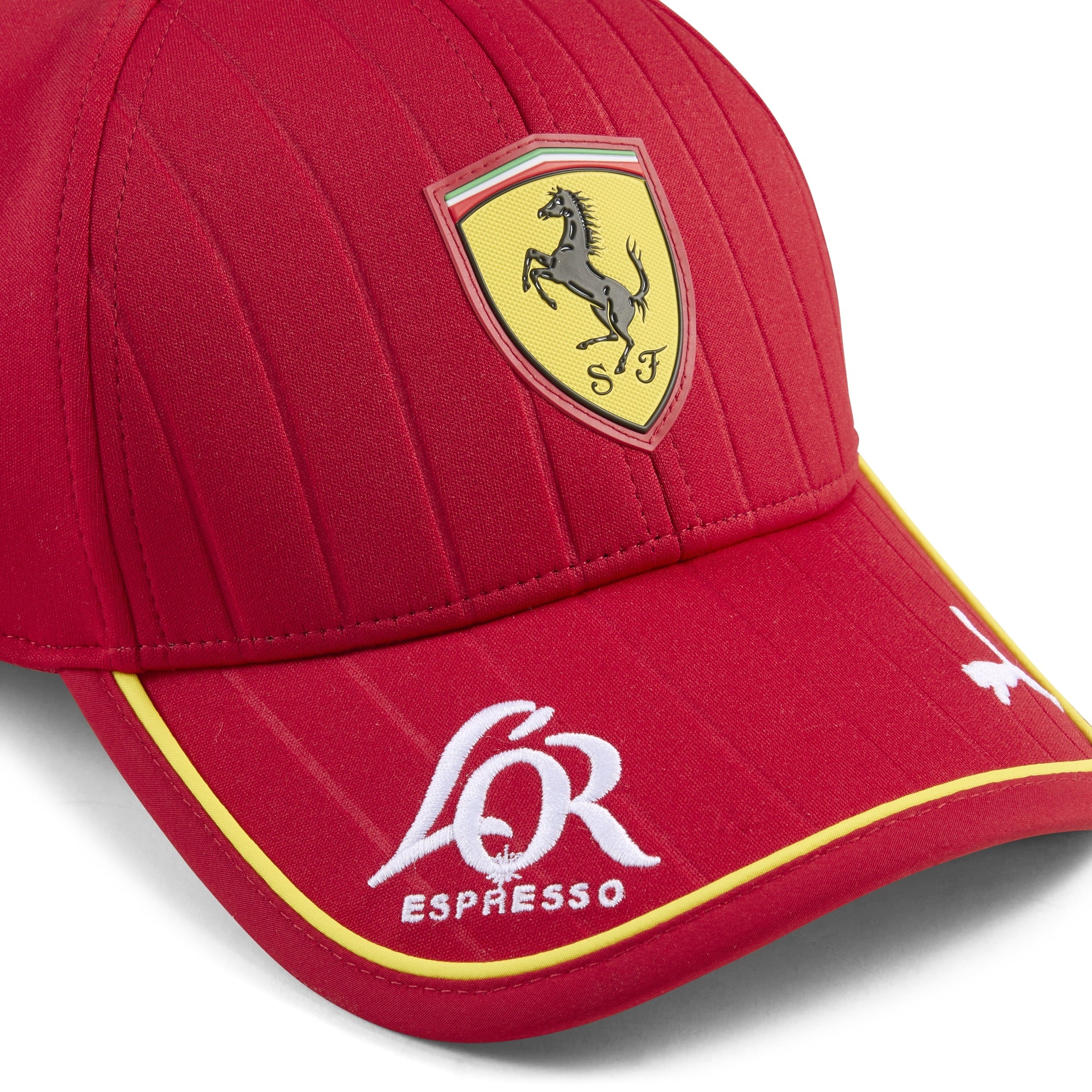 Scuderia Ferrari F1 Team 2025 Baseball Cap Le Man 24 Hour Adults - Dark Cherry