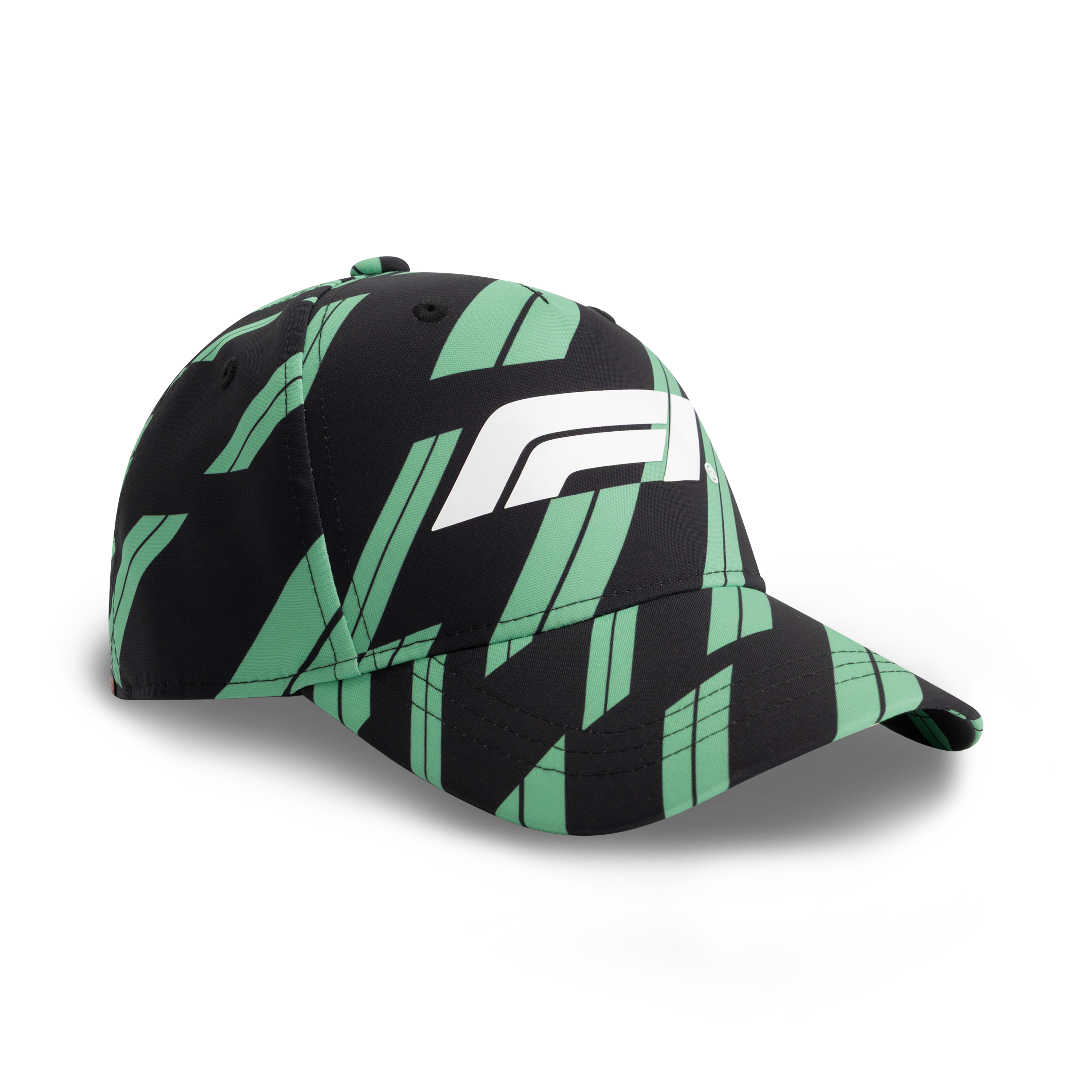 F1 Track Graphic Baseball Cap Unisex - Shift Green/Black