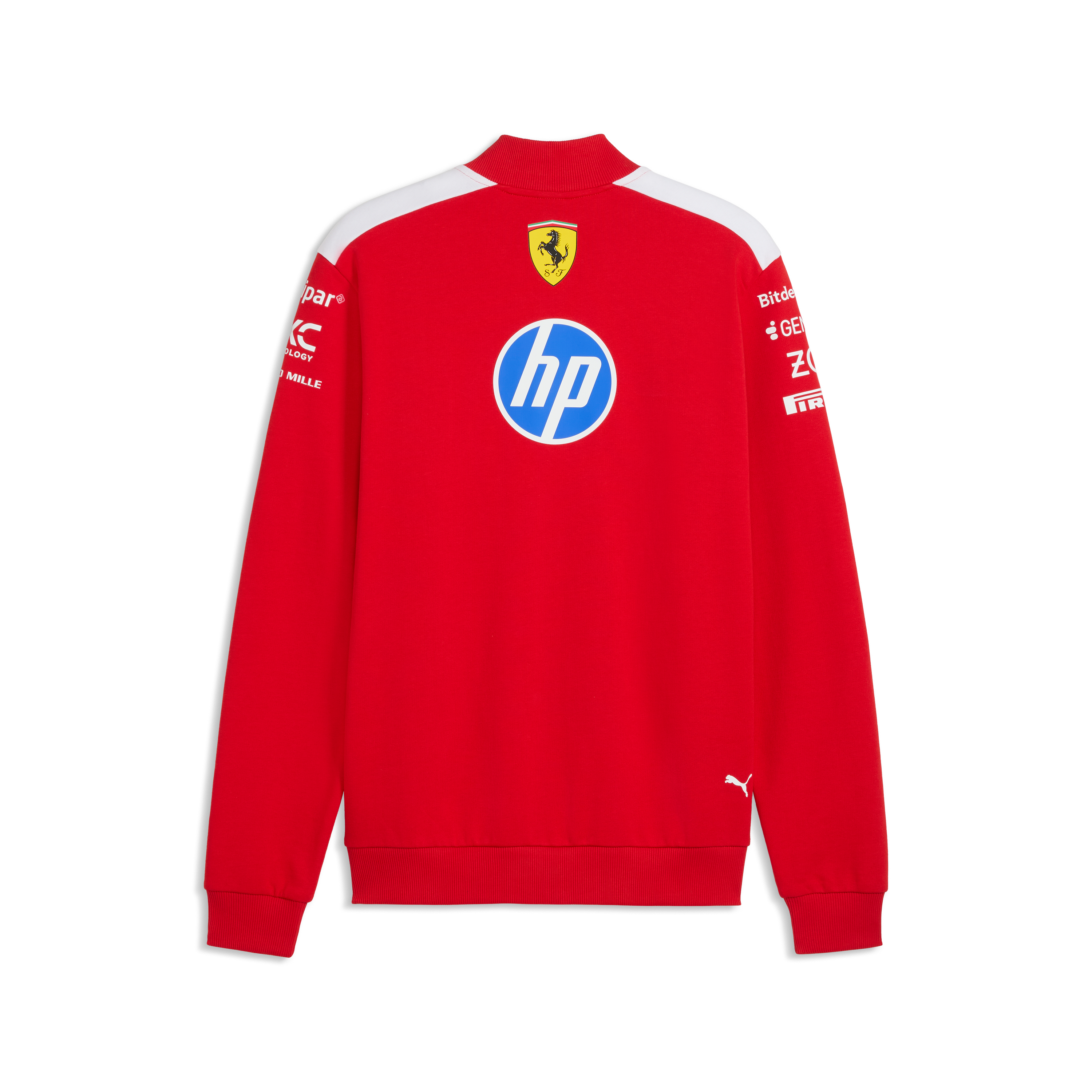 Scuderia Ferrari F1 Team 2026 T7 Half Zip Mens - Red