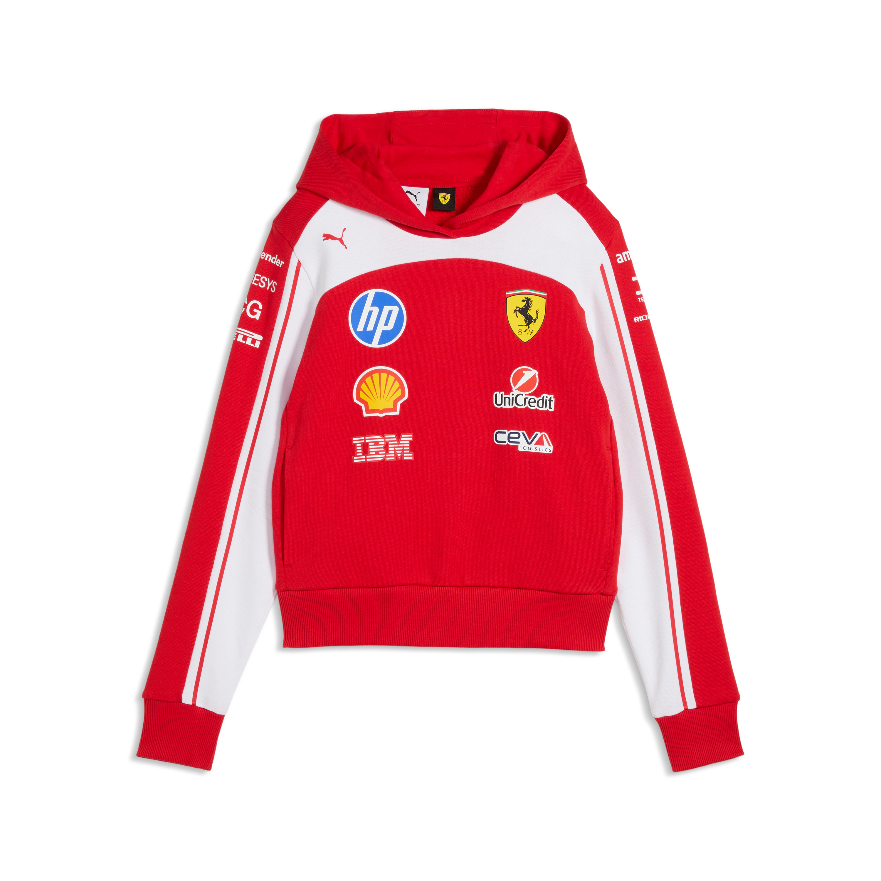 Scuderia Ferrari F1 Team 2026 Hoodie Womens - Red
