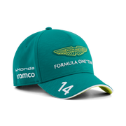 Aston Martin F1 Team 2026 Alonso Baseball Cap Kids - Green Lux