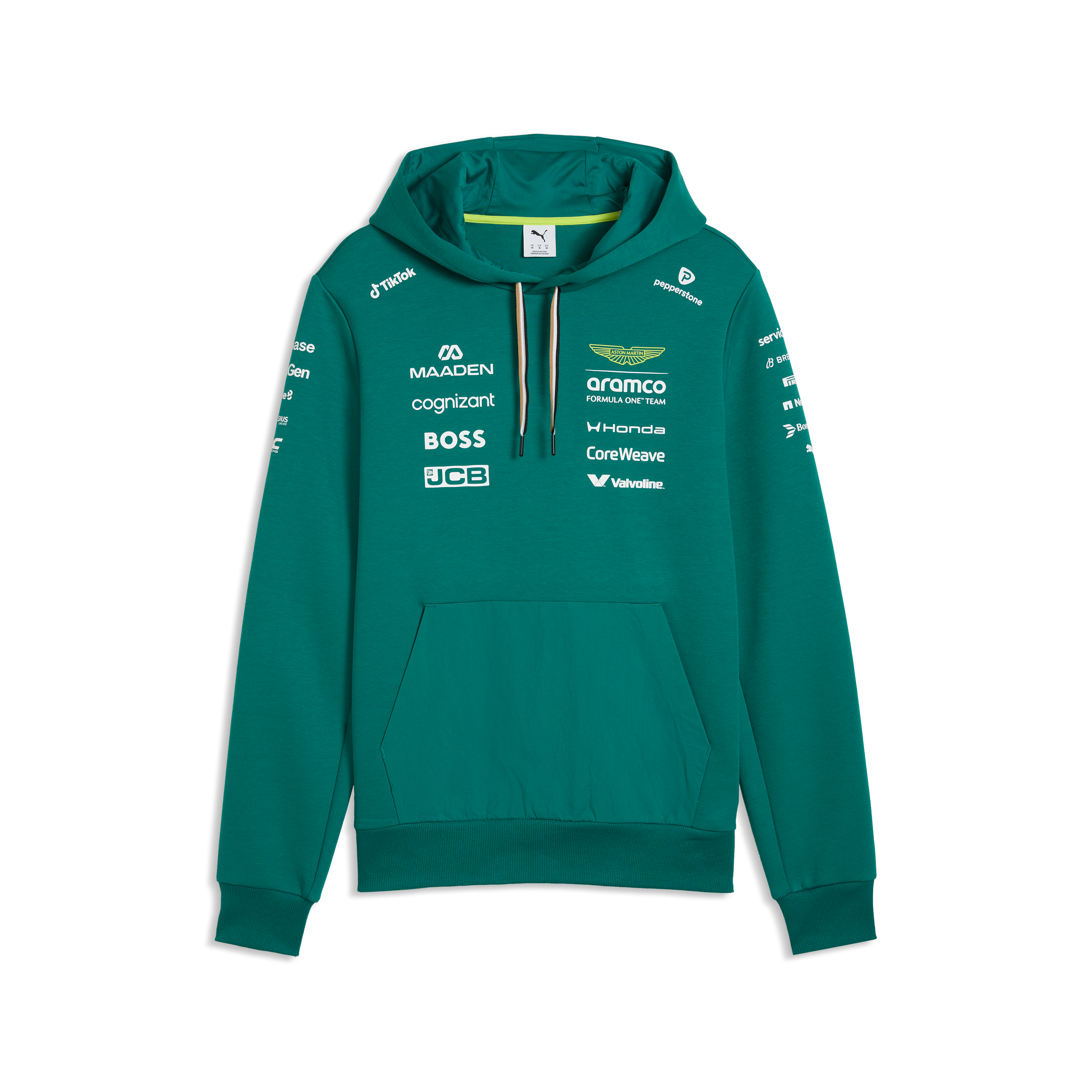 Aston Martin F1 Team 2026 Hoodie Mens - Green Lux