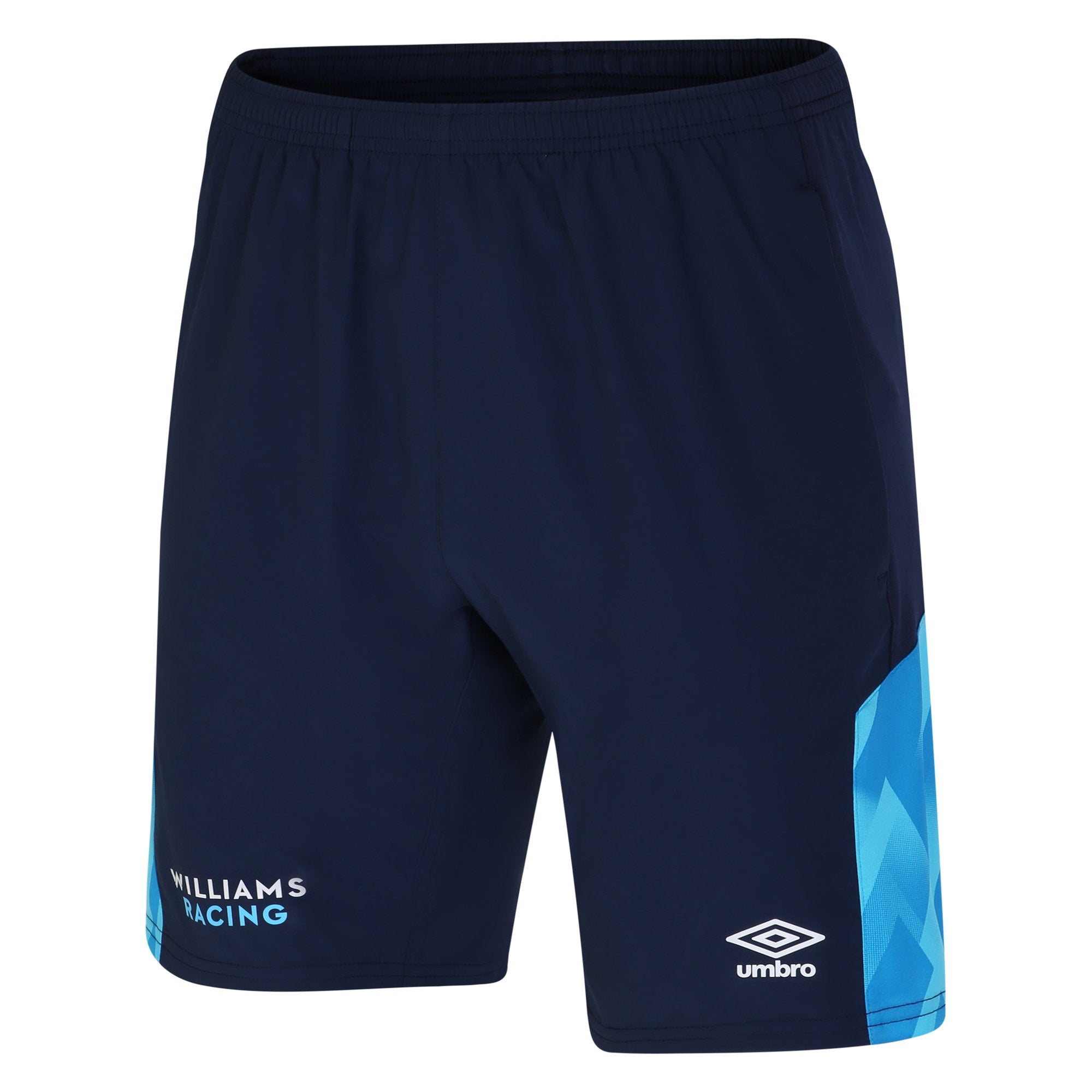 Williams Team Woven Shorts Mens - Peacoat
