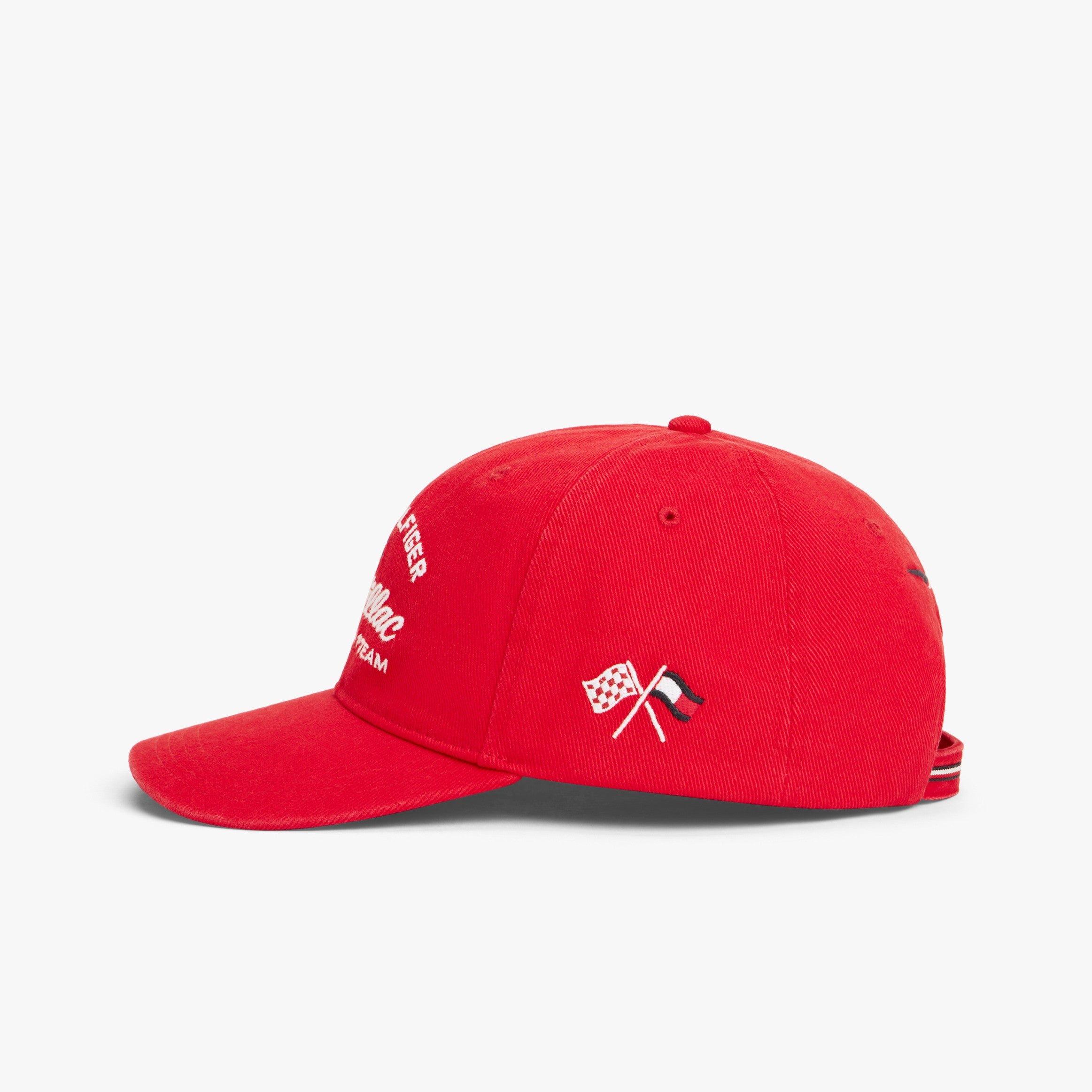 Cadillac F1 X Tommy Hilfiger Varsity Cap Adults - Red