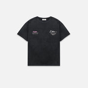 Alpine F1 Team X Duke And Dexter Blue Helmet T-Shirt Unisex - Washed Black
