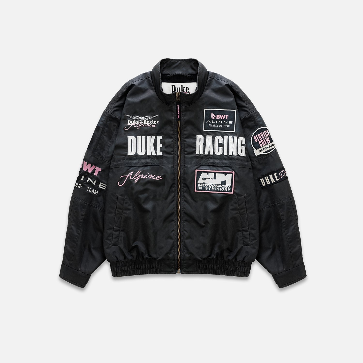 Alpine F1 Team X Duke And Dexter Trackside Jacket Unisex - Washed Black