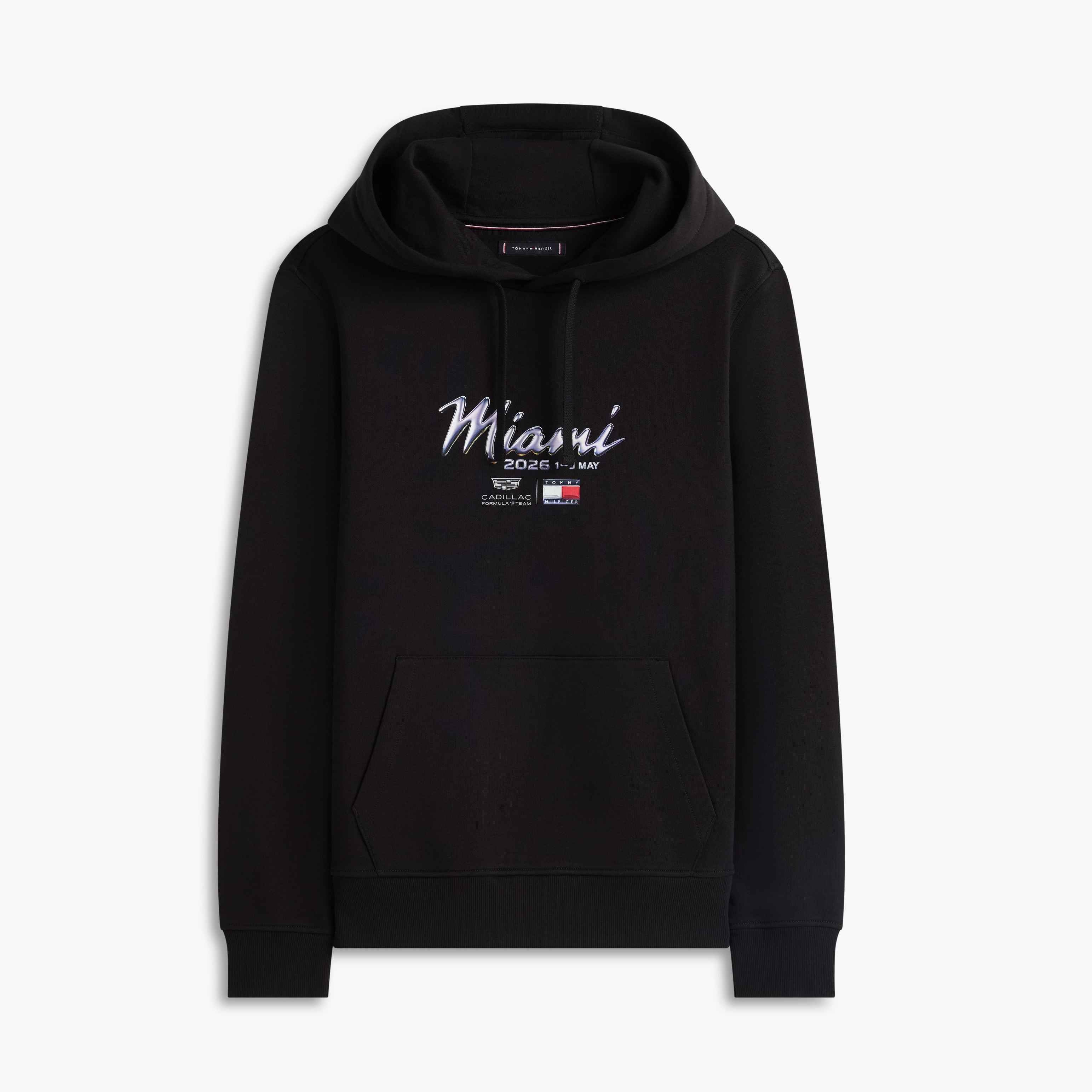 Cadillac F1 X Tommy Hilfiger Miami Hoodie Mens - Black