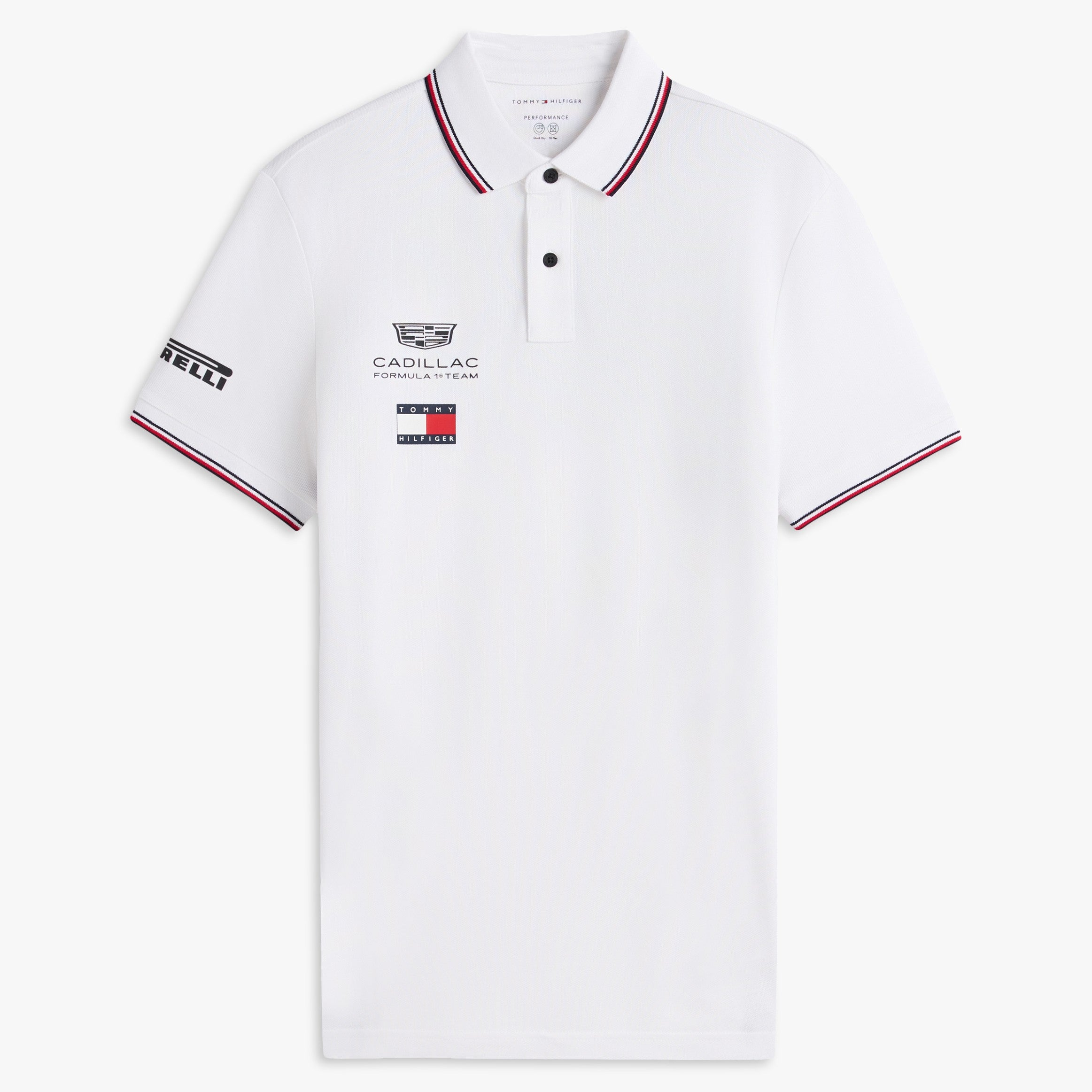 Cadillac F1 Team 2026 X Tommy Hilfiger Polo Mens - White