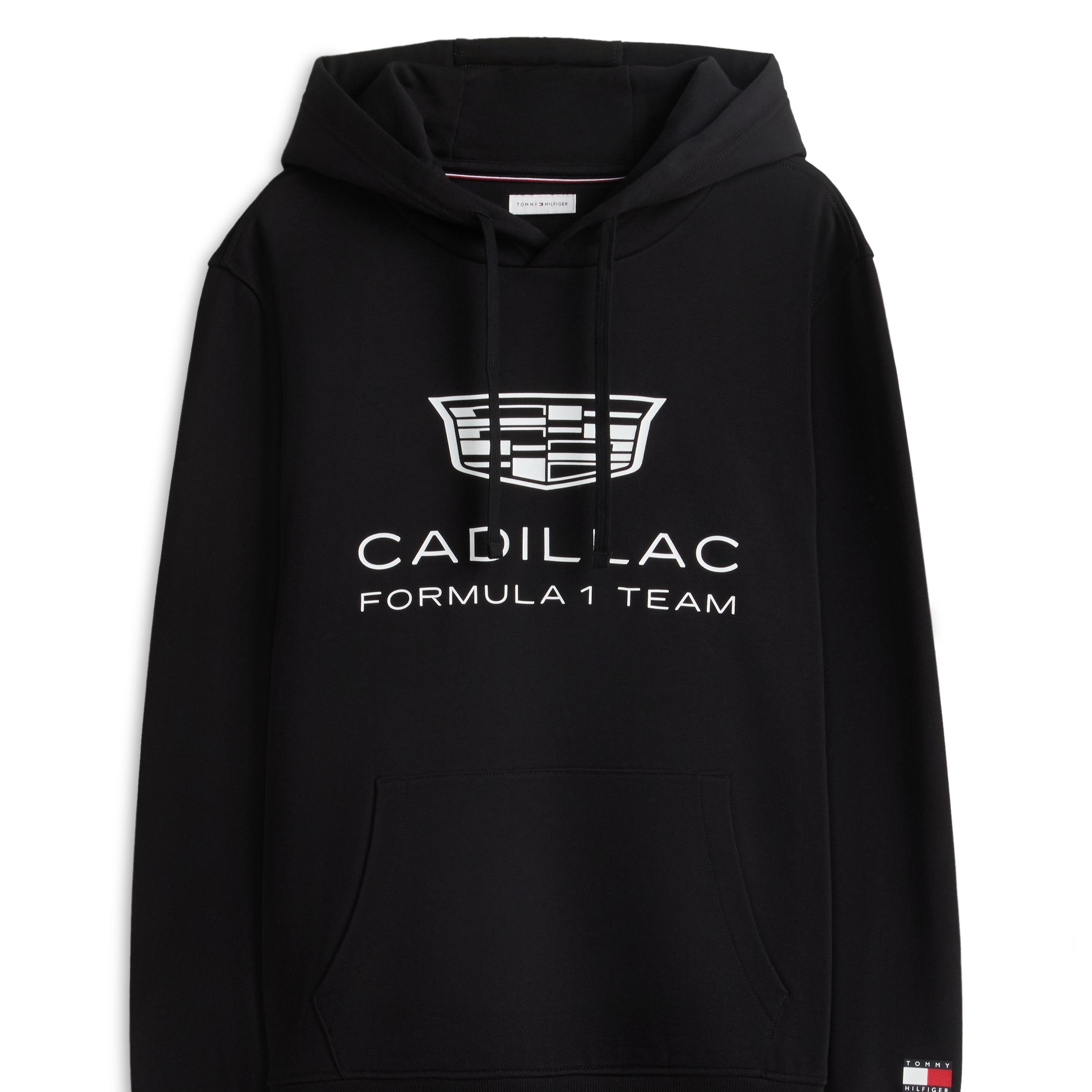 Cadillac F1 X Tommy Hilfiger Shield Hoodie Mens - Black