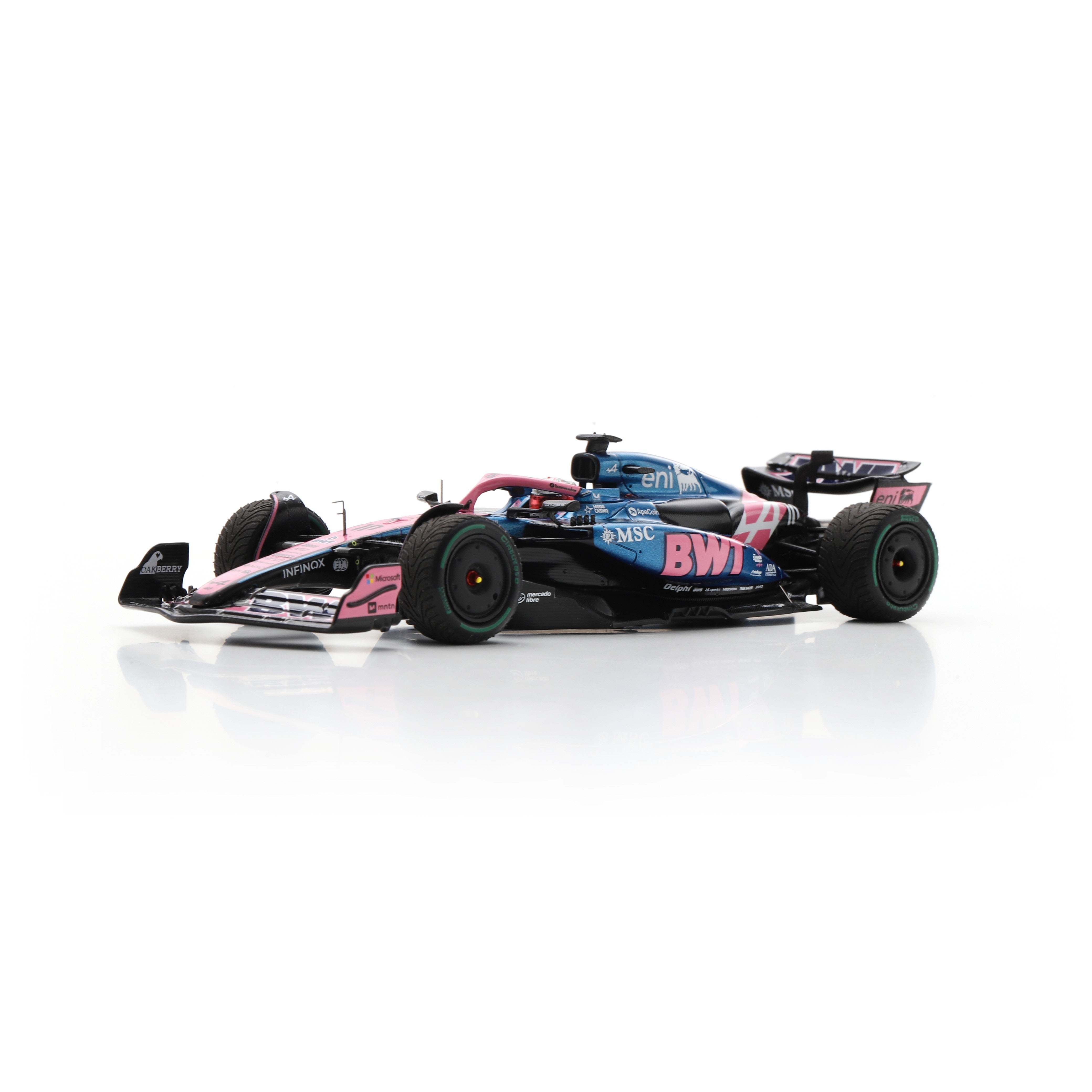 Spark Alpine F1 Team A525 2025 Japanese GP Pierre Gasly 10 Model Car Adults - Pink - 1:43 Scale