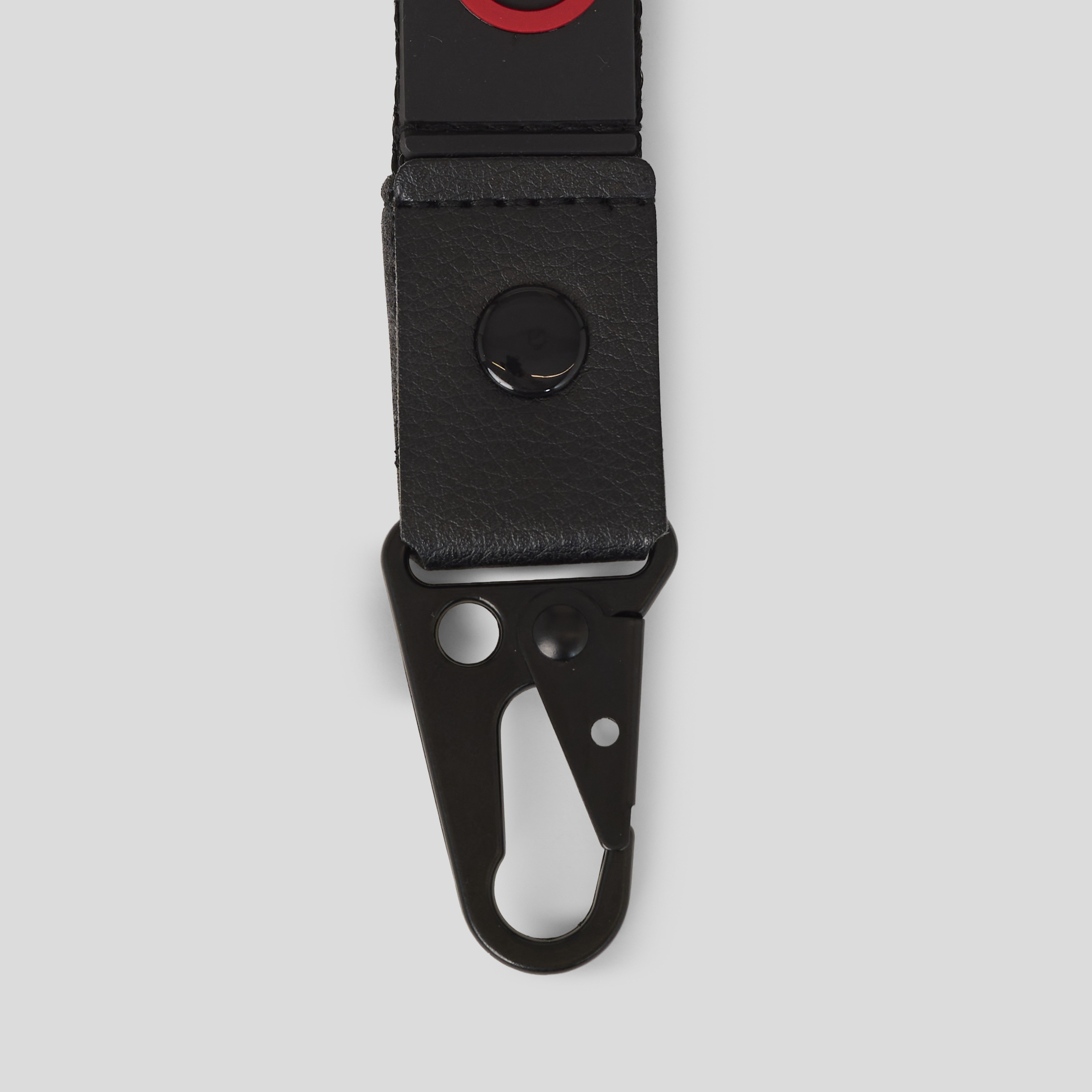 Haas F1 Team 2026 Lanyard Unisex - Castore Black/Flame Scarlet