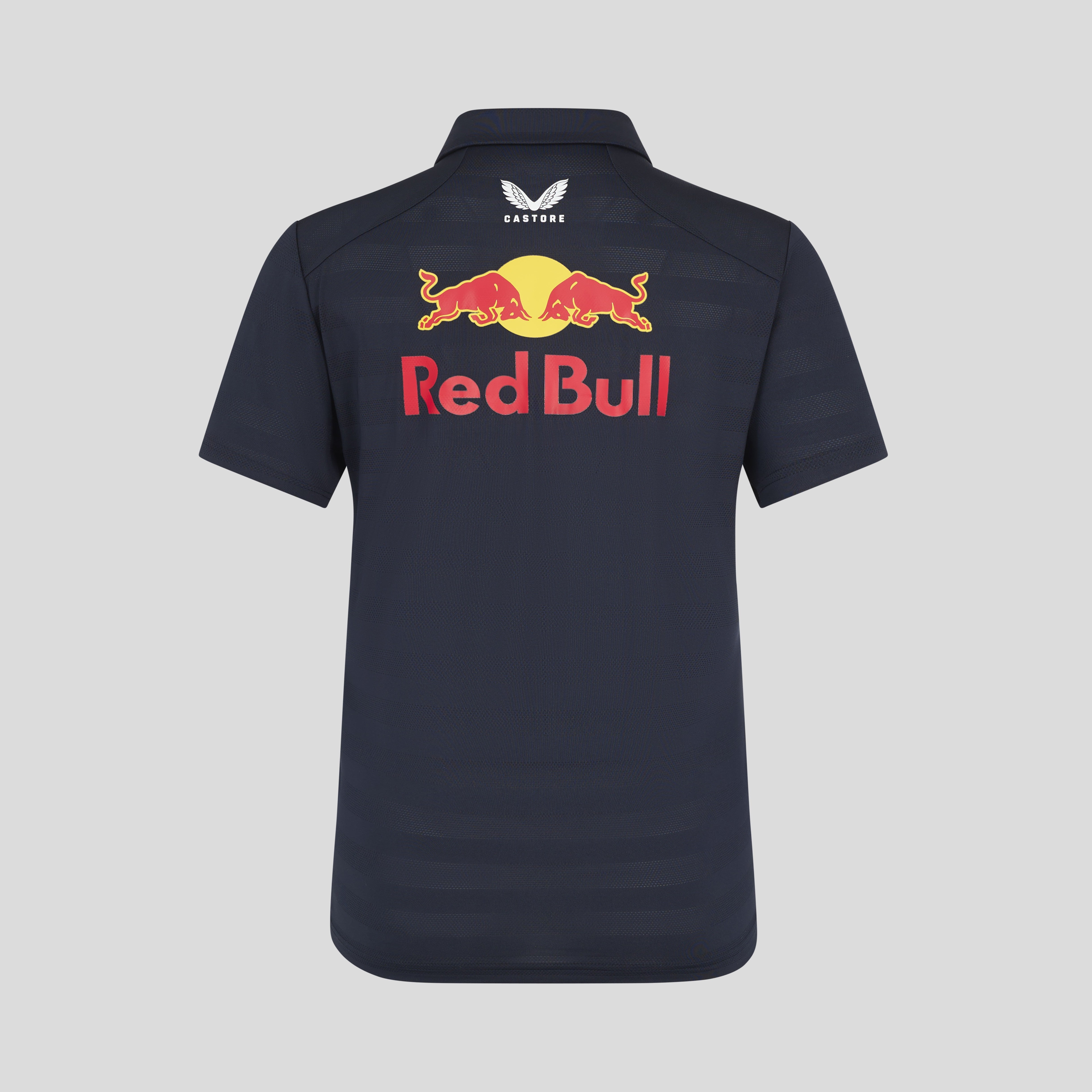 Red Bull Racing F1 Team 2025 Max Verstappen Short Sleeve Polo Shirt Womens - Night Sky