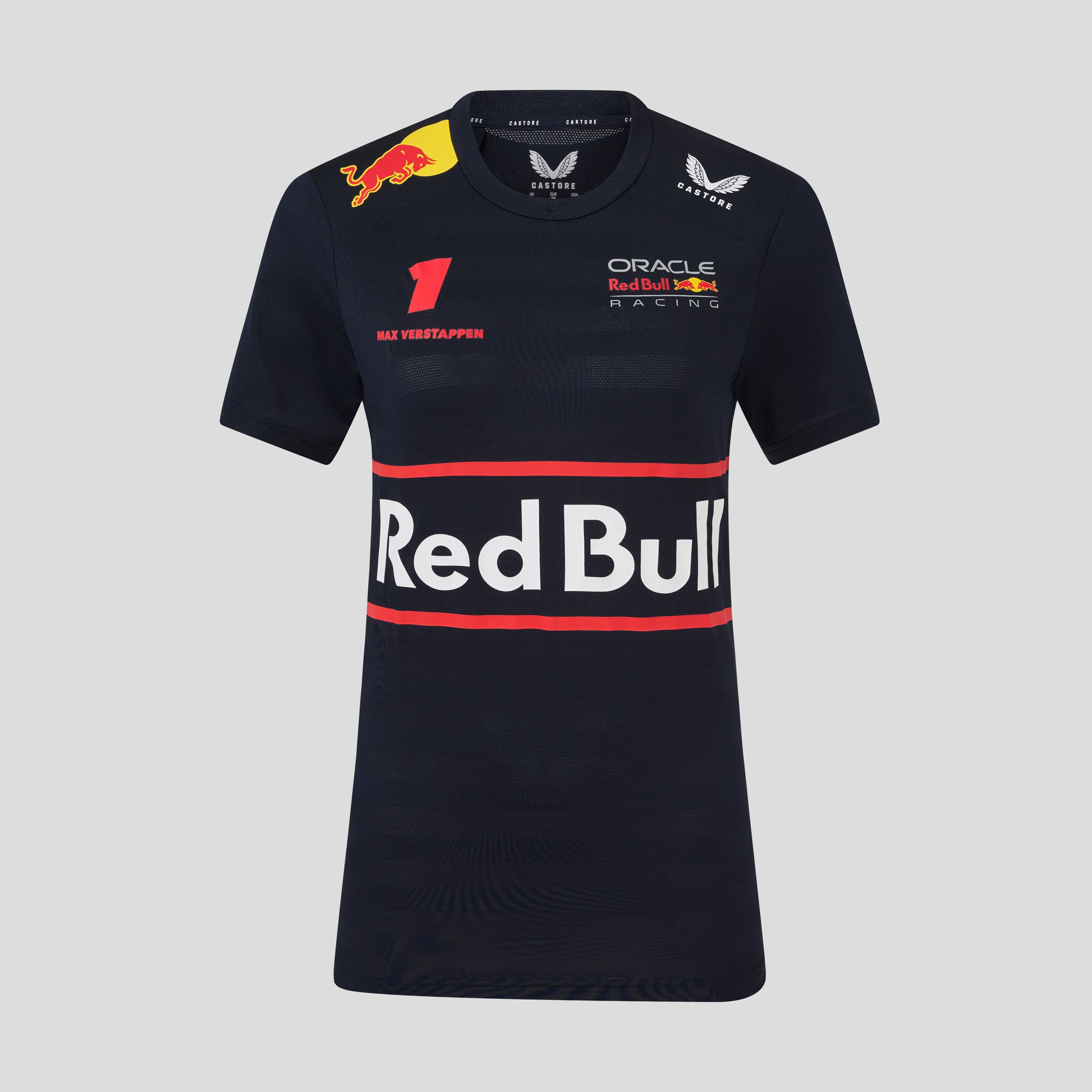 Red Bull Racing F1 Team 2025 Max Verstappen T-Shirt Womens - Night Sky