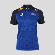 Red Bull Racing F1 Team 2026 Polo Driver Max Verstappen Womens - Night Sky / Surf The Web
