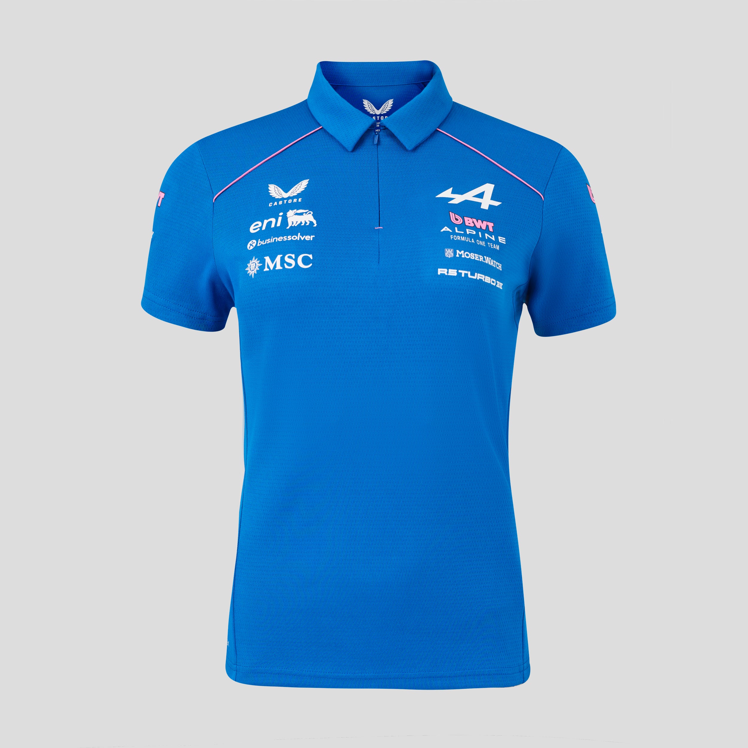Alpine F1 Team 2026 Short Sleeve Polo Womens - Lapis Blue