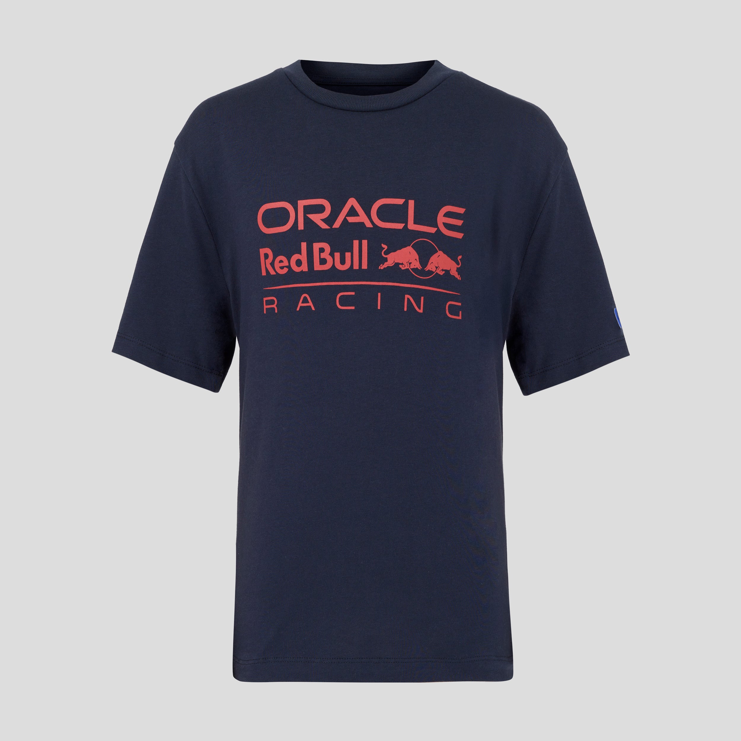 Red Bull Racing F1 Oracle Logo Relaxed Fit Tee Kids - Night Sky