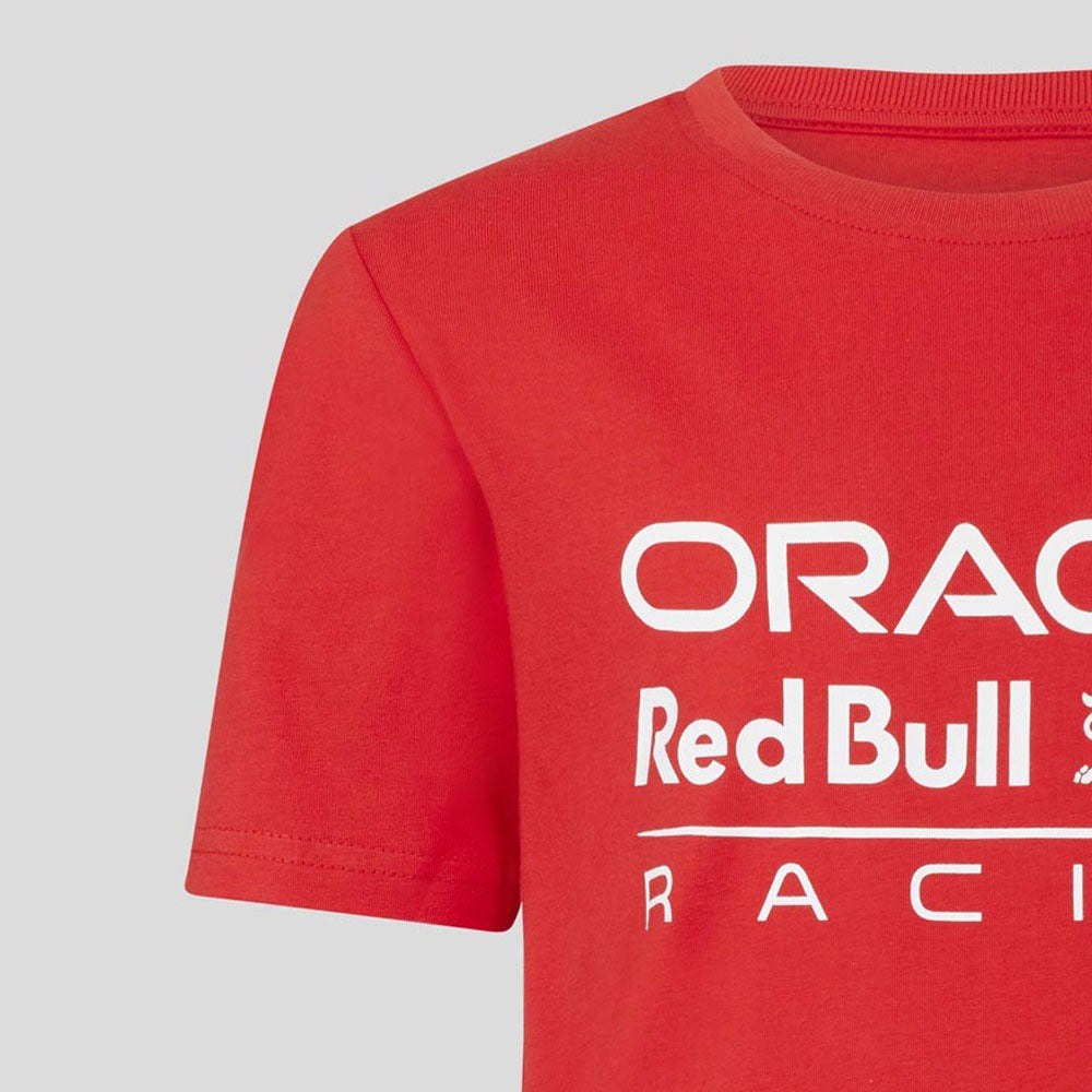 Red Bull Large Front Logo Tee Kids - Flame Scarlet