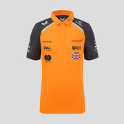 McLaren Racing F1 Official Team 2025 Polo Shirt Lando Norris Kids - Papaya