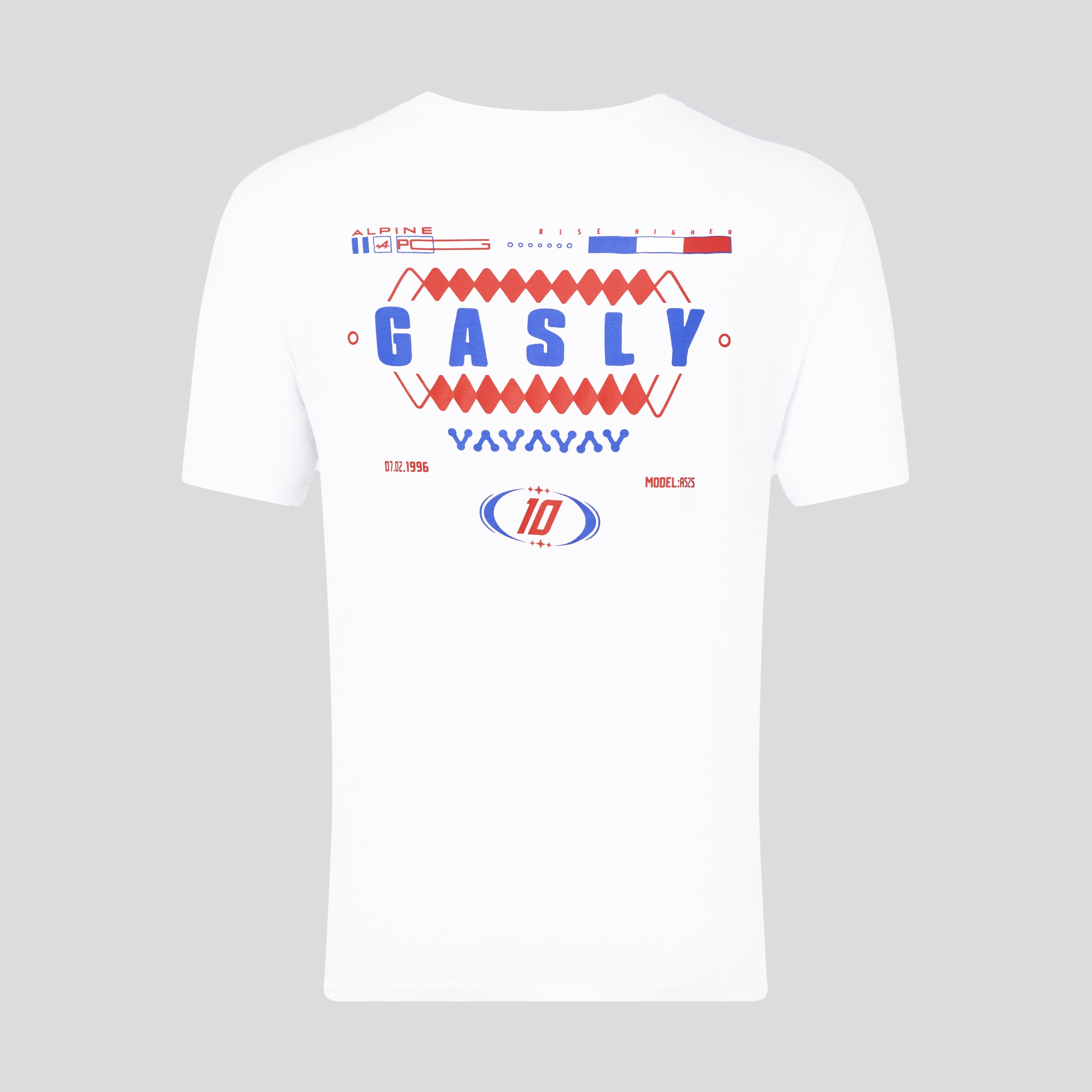 Alpine F1 Relaxed Fit Tee Unisex - White