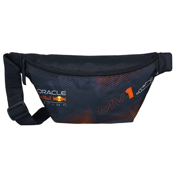 Red Bull Racing F1 Max Verstappen Deluxe Belt Bag Unisex - Navy
