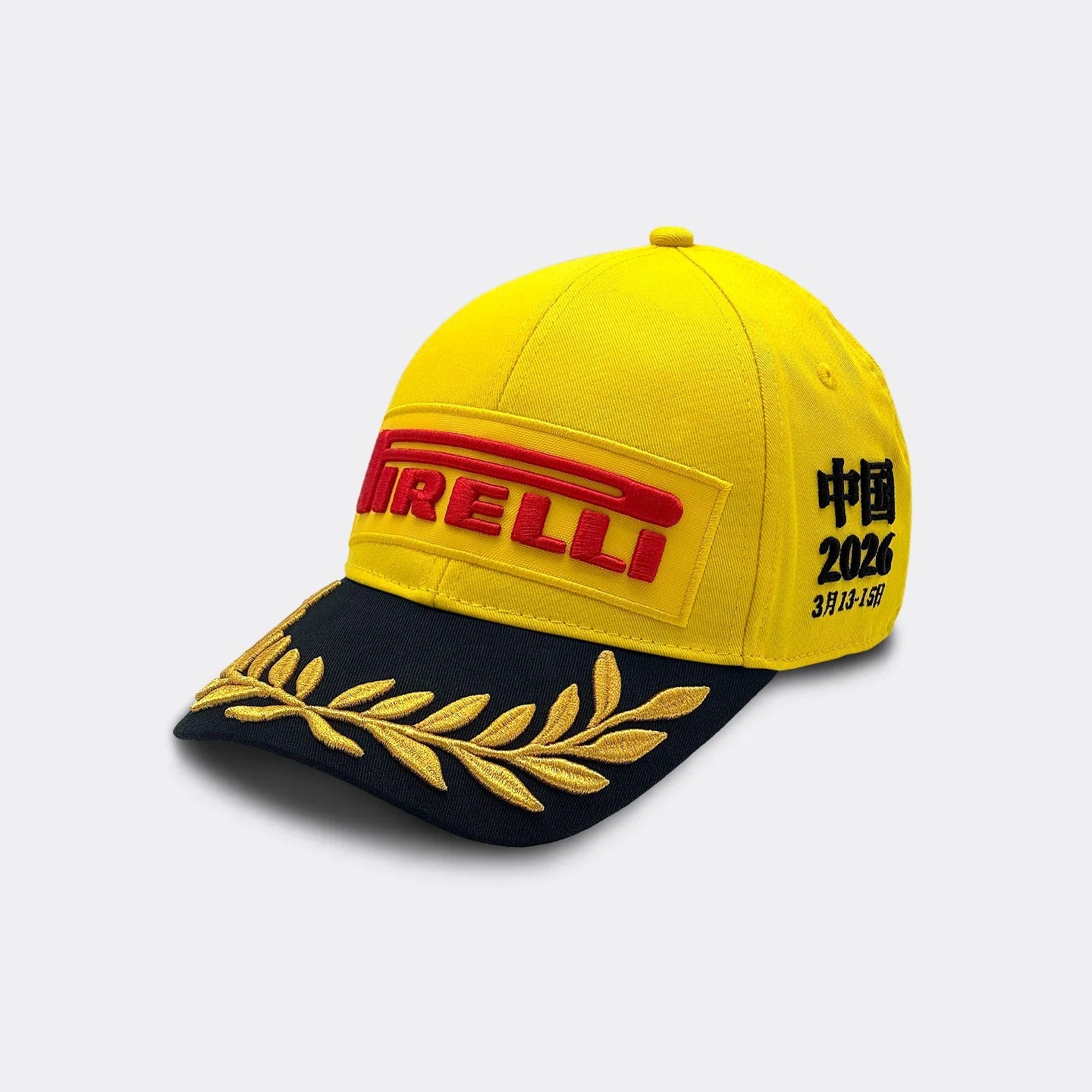 Pirelli F1 Shanghai China 2026 GP Race Special Podium Cap Adults - Yellow